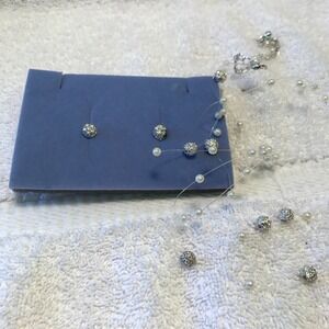 Vintage Avon 2002 Shimmering Rhinestone and Pearlesque Giftset